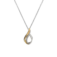 Load image into Gallery viewer, Teardrop Two Tone Pendant

