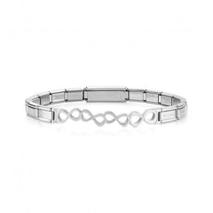 Trendsetter Stainless Steel Infinity Loop Bracelet