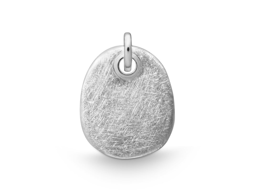 Sterling Silver Distressed Finish Pendant