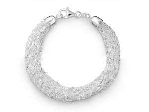 Sterling Silver Multi Strand Bracelet