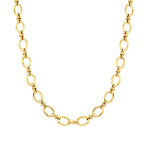 Affinity Chain Long Necklace Yellow