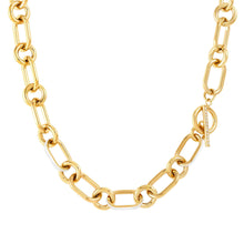 Load image into Gallery viewer, Drusilla Chain Necklace With White Enamel
