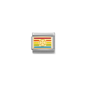 Composable Classic Link Rainbow Flag Four Leaf Clover