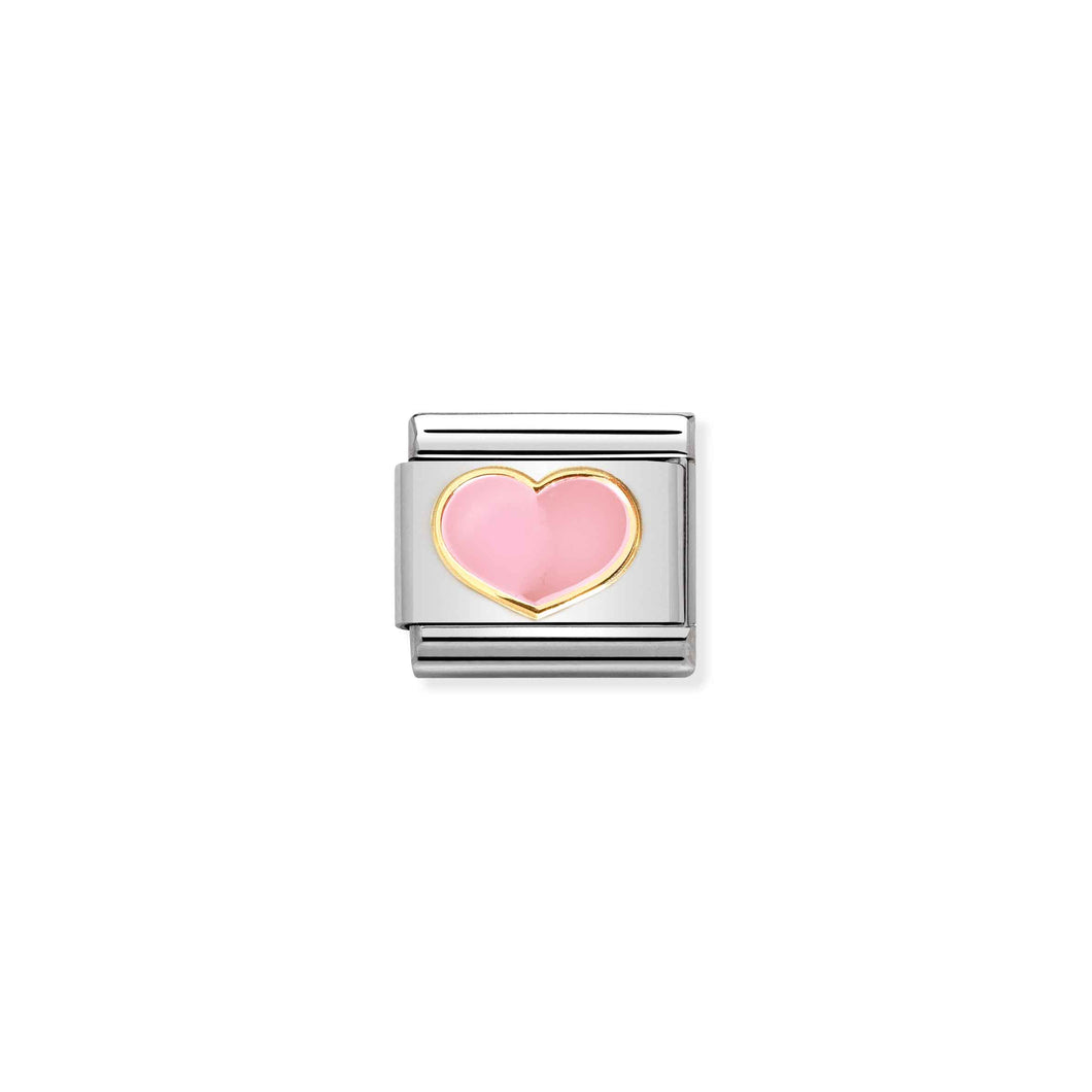 Composable Classic Link Pink Heart