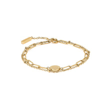 Load image into Gallery viewer, Classic Illusion Gold Stacking Bracelet

