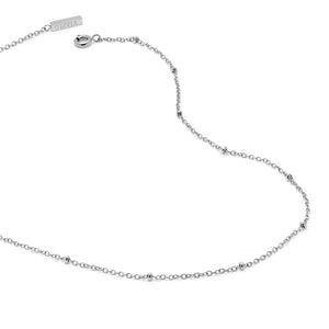 Classic Illusion Silver Stacking Necklace Set