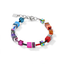 Load image into Gallery viewer, GeoCUBE® Bracelet Multicolour Rainbow
