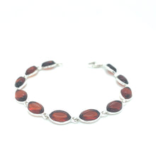 Load image into Gallery viewer, Sterling Silver And Amber Bracelet

