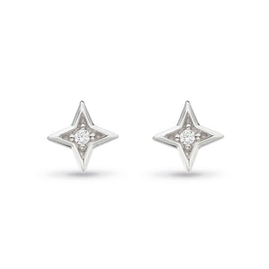 Revival Astoria Star Starburst Mini Star Stud Earrings