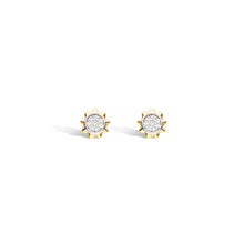Load image into Gallery viewer, Revival Céleste Small Sun Stud Earrings
