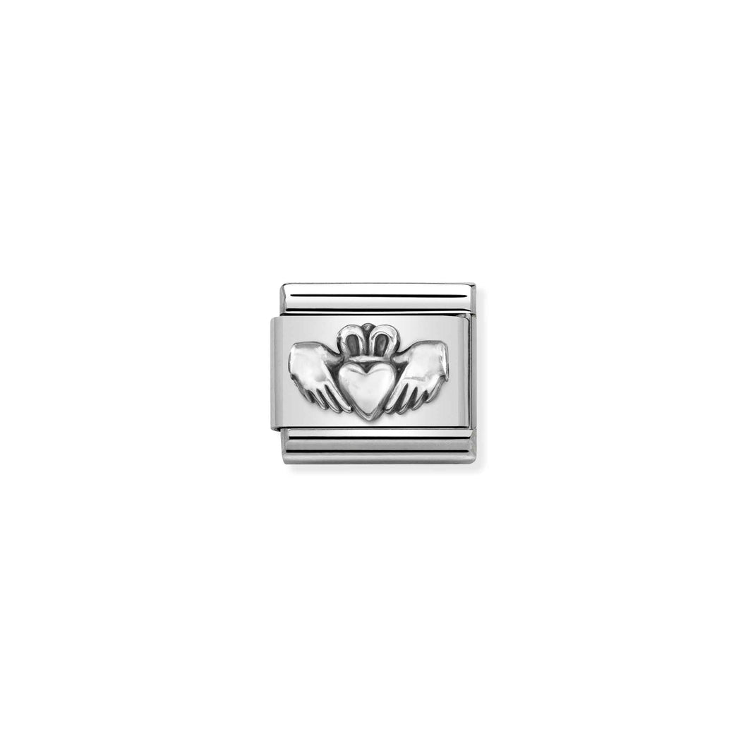 Composable Classic Link Claddagh In Silver