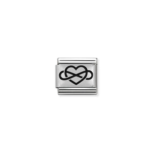 Composable Classic Link Silver Infinity Heart
