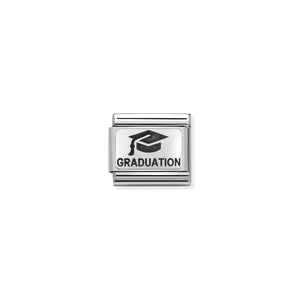 Composable Classic Link Silver Graduation With Hat