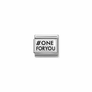 Composable Classic Link #oneforyou (One For Me One For You) In Silver
