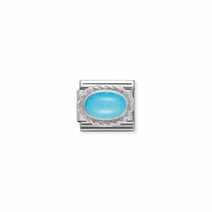 Composable Classic Link Silver With Turquoise Stone