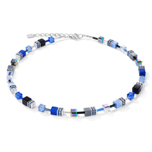 Load image into Gallery viewer, GeoCUBE® Necklace Cobalt Blue
