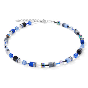 GeoCUBE® Necklace Cobalt Blue