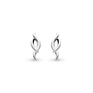 Entwine Twine Twist Statement Stud Earrings