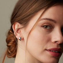 Load image into Gallery viewer, Desire Lust Heart Stud Earrings
