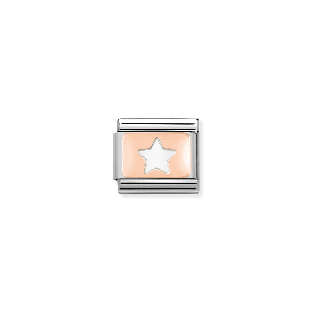 Composable Classic Link Bonded Rose Gold Star