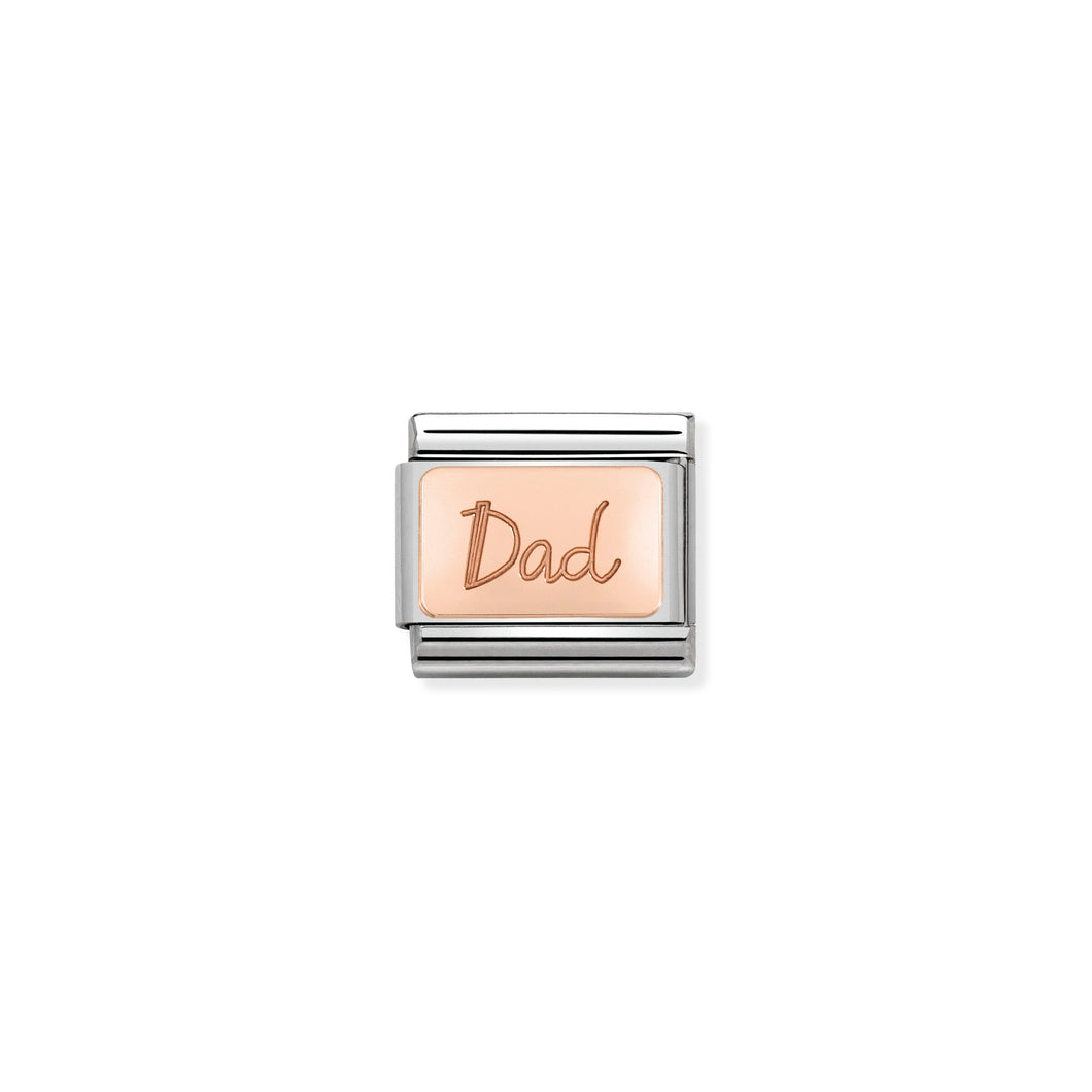 Composable Classic Link Bonded Rose Gold Dad