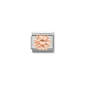 Composable Classic Link Bonded Rose Gold Daisy