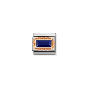 Composable Classic Link Bonded Rose Gold And Lapis