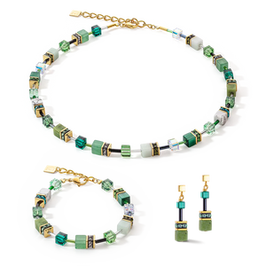 GeoCUBE® Iconic Precious Earrings Green