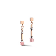 Load image into Gallery viewer, Earrings GeoCUBE® Shades Of Pink-Lilac
