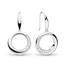 Load image into Gallery viewer, Bevel Cirque Pavé Drop Earrings
