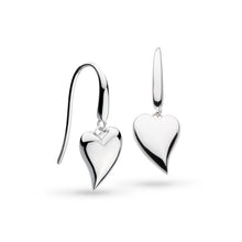 Load image into Gallery viewer, Desire Cherish Heart Drop Earrings
