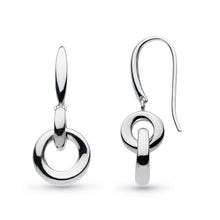 Load image into Gallery viewer, Bevel Cirque Link Drop Earrings
