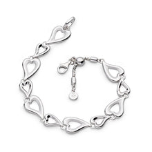 Load image into Gallery viewer, Desire Love Story Heart Multi-Link Slider Bracelet
