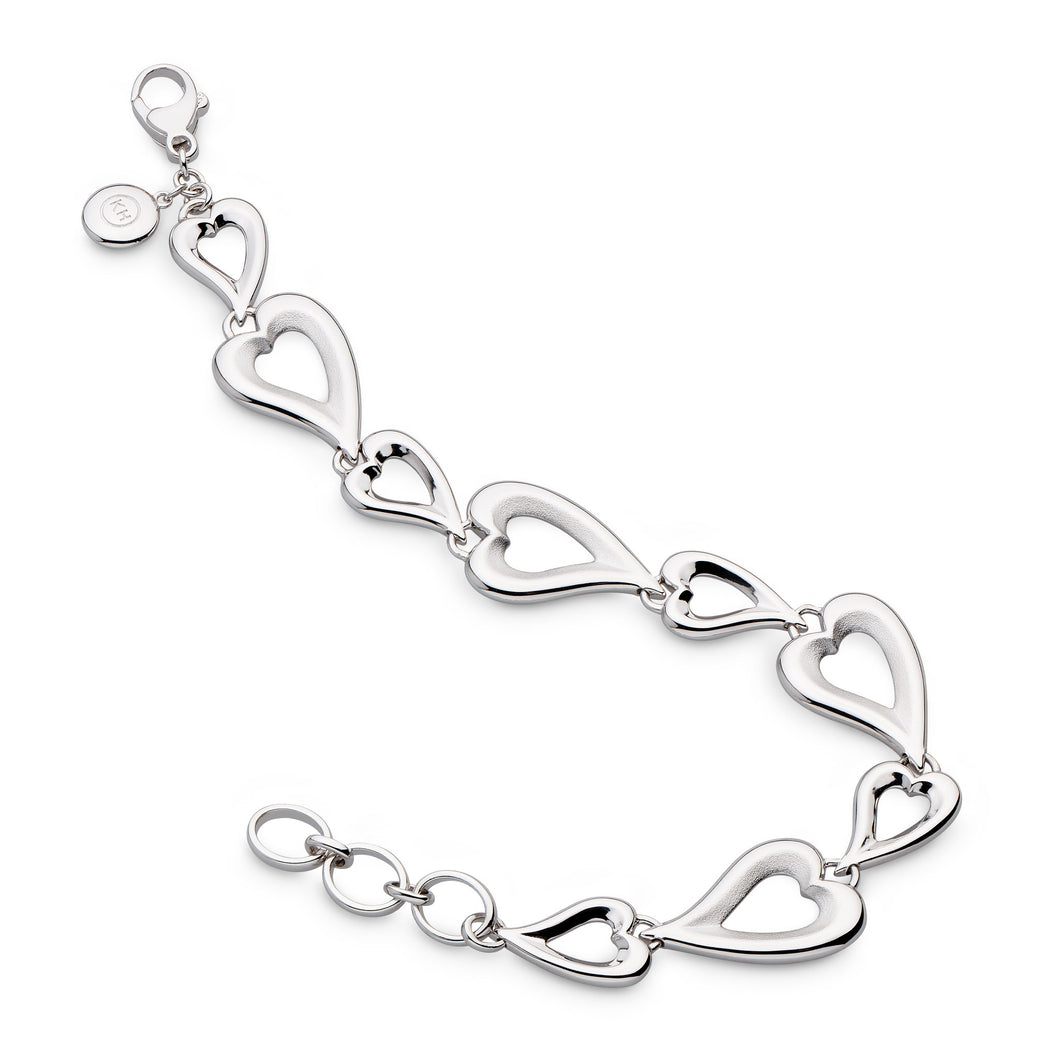 Desire Love Story Heart Grande Multi-Link Bracelet