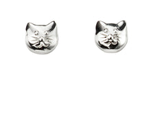 Load image into Gallery viewer, Cat Face Stud Earrings
