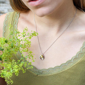 Enchanted Petal Golden Necklace