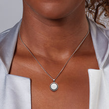 Load image into Gallery viewer, Revival Eclipse Round Spinner Necklace
