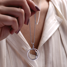Load image into Gallery viewer, Revival Large Round Spinner Rope Chain Necklace
