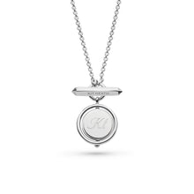 Load image into Gallery viewer, Revival Eclipse Lux Pavé Spinner T-Bar Style Necklace
