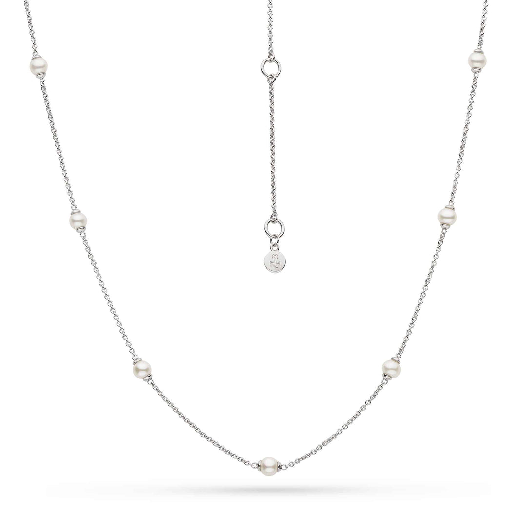 Astoria Pearl Station Necklace