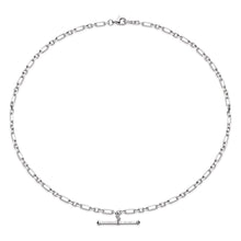 Load image into Gallery viewer, Revival Astoria Figaro Chain Link T-bar Style Necklace
