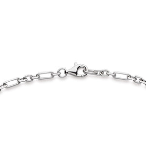Revival Astoria Figaro Chain Link T-bar Style Necklace