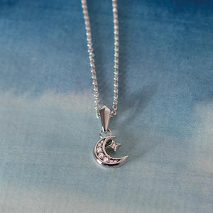 Revival Céleste Crescent Moon Necklace
