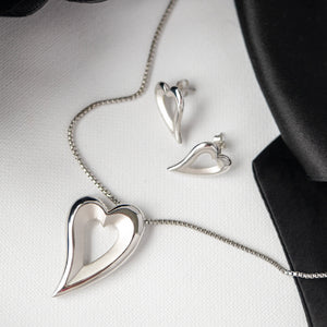 Desire Love Story Heart Grande Slider Necklace