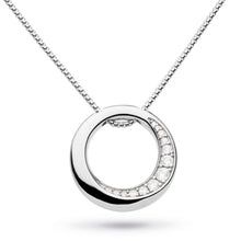 Load image into Gallery viewer, Bevel Cirque Pavé Necklace
