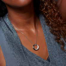 Load image into Gallery viewer, Bevel Cirque Pavé Necklace
