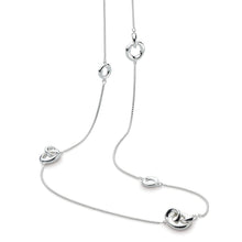 Load image into Gallery viewer, Bevel Cirque Link Station Necklace
