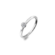 Load image into Gallery viewer, Tender White Topaz Solitaire Ring
