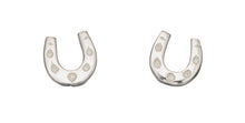 Load image into Gallery viewer, Small Horseshoe Stud Earrings
