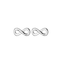 Load image into Gallery viewer, Diamond Amulet Infinity Earrings
